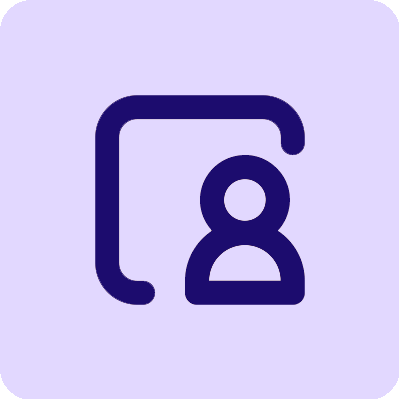 person in front of screen