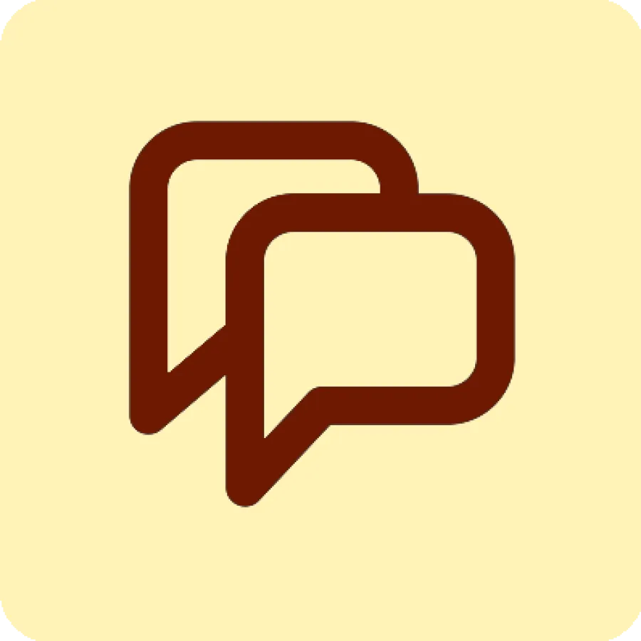 conversation bubble